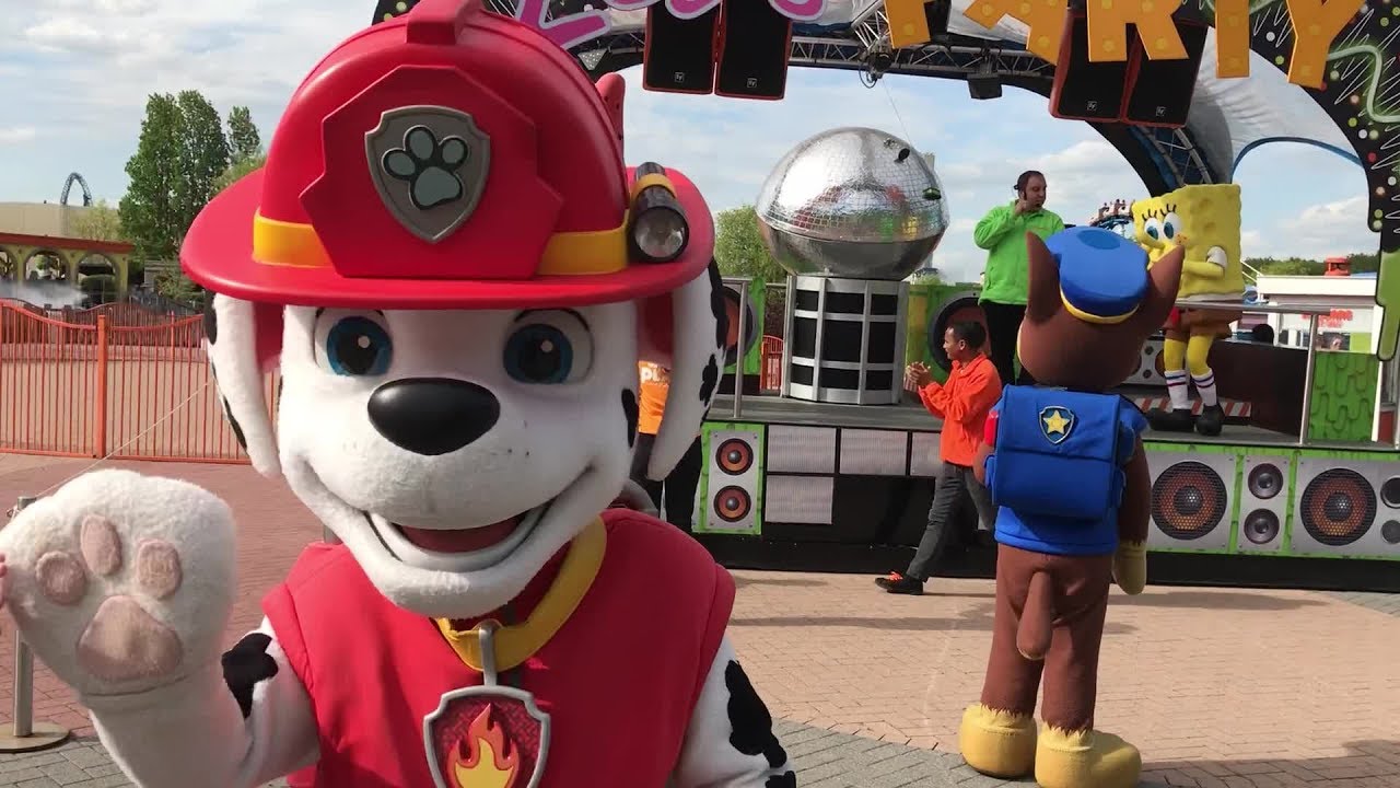 Lets Party   Nickland Character Show 2018   Nickelodeon   Movie Park Germany Nick Charakter Show