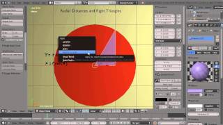 Blender Tutorial - Math for Animators - Radial Distances and Right Triangles