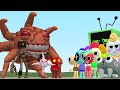 New Roblox Dandy's World Vs Roblox Doors Floor 2 In Garry's Mod
