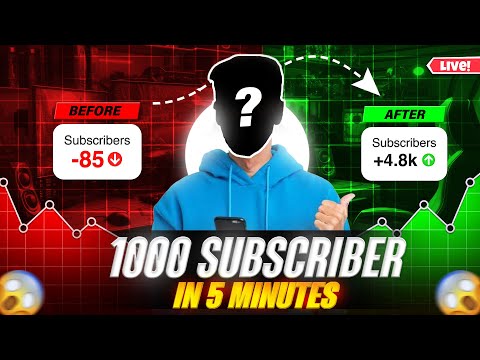 Live YouTube Channel Promotion 1000 SUBSCRIBERS 2म नट म Live 