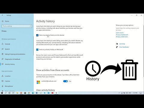 How to Clear Activity History on Windows 10