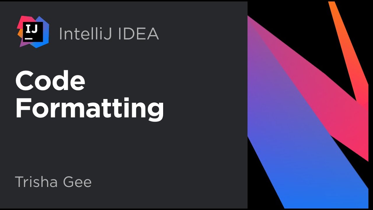 Code Formatting in IntelliJ IDEA (2020)