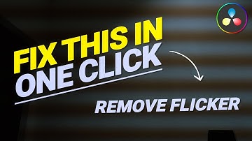 Remove Flicker in Davinci Resolve  | Deflicker | 1 Minute Tutorial