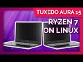 This Ryzen 7 laptop is a lightweight beast! TUXEDO AURA 15 Review