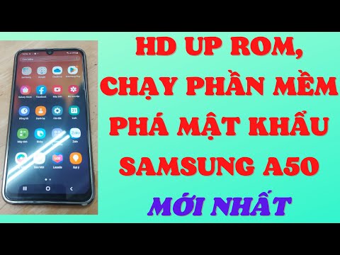 #1 #77: Hướng dẫn Up rom, Chạy phần mềm phá mật khẩu Samsung A50 mới nhât Mới Nhất