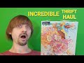 Incredible thrift haul  early 2024 thrift haul  weird paul best finds vintage new scores