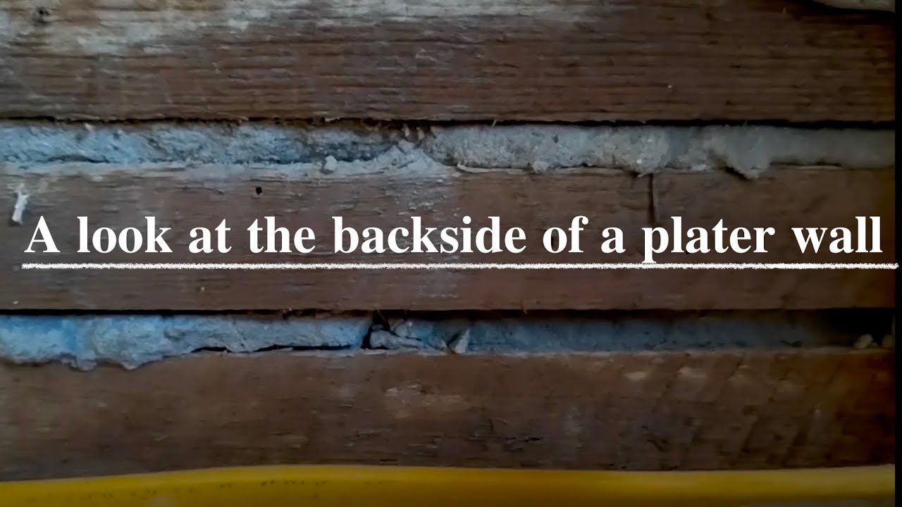 Why drilling and filling holes in plaster walls is so important. YouTube