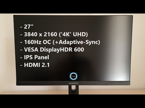 Gigabyte M27U Review - Budget 160Hz '4K' UHD Performer 