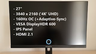 Gigabyte M27U Review - Budget 160Hz '4K' UHD Performer 