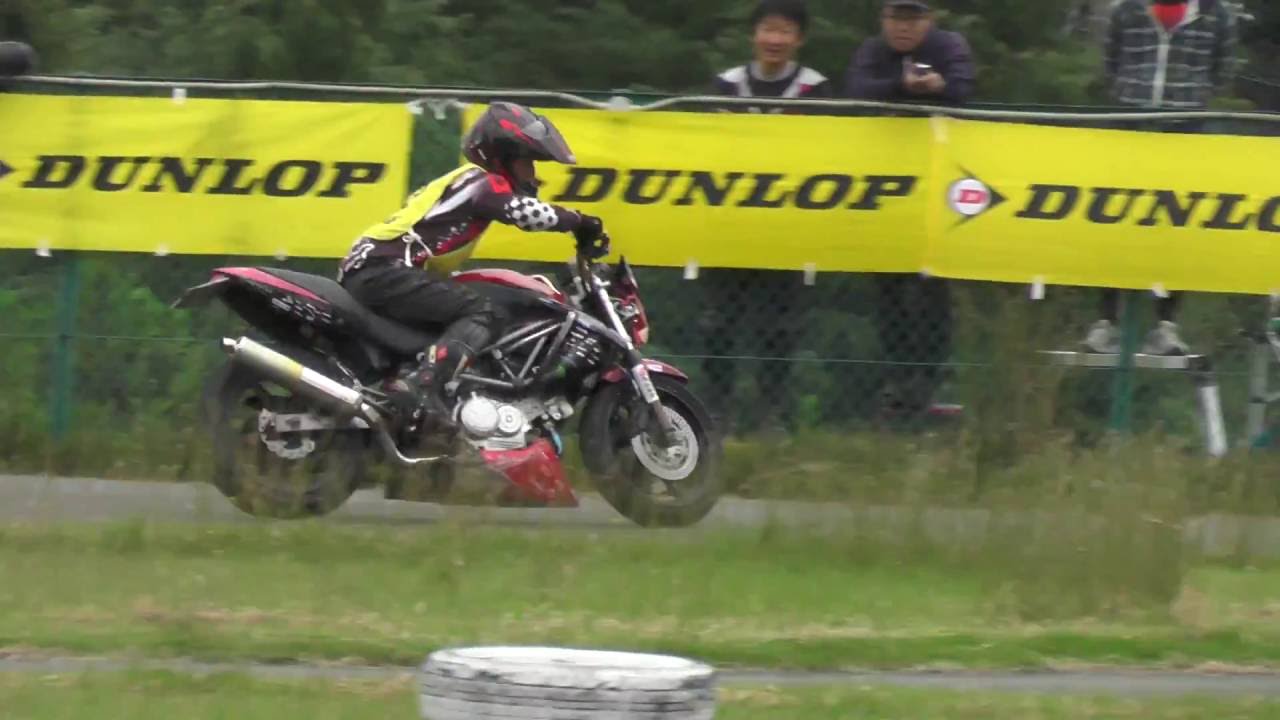 16 Dunlop Japan Motogymkhana No H2 Vtr250 3 Youtube