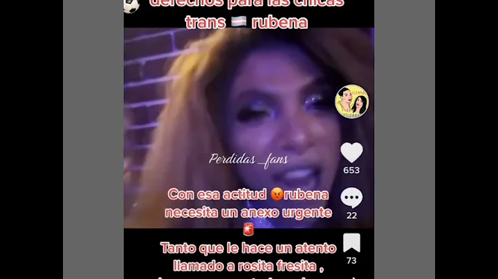 FUERTES PALABRAS DE RUBENA PAR ROSITA Y MARCELA BL...