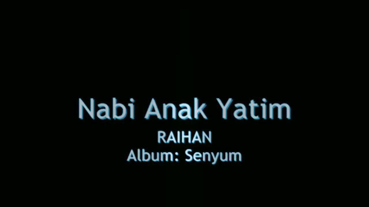 Lagu anak yatim Nabi Muhammad s.a.w