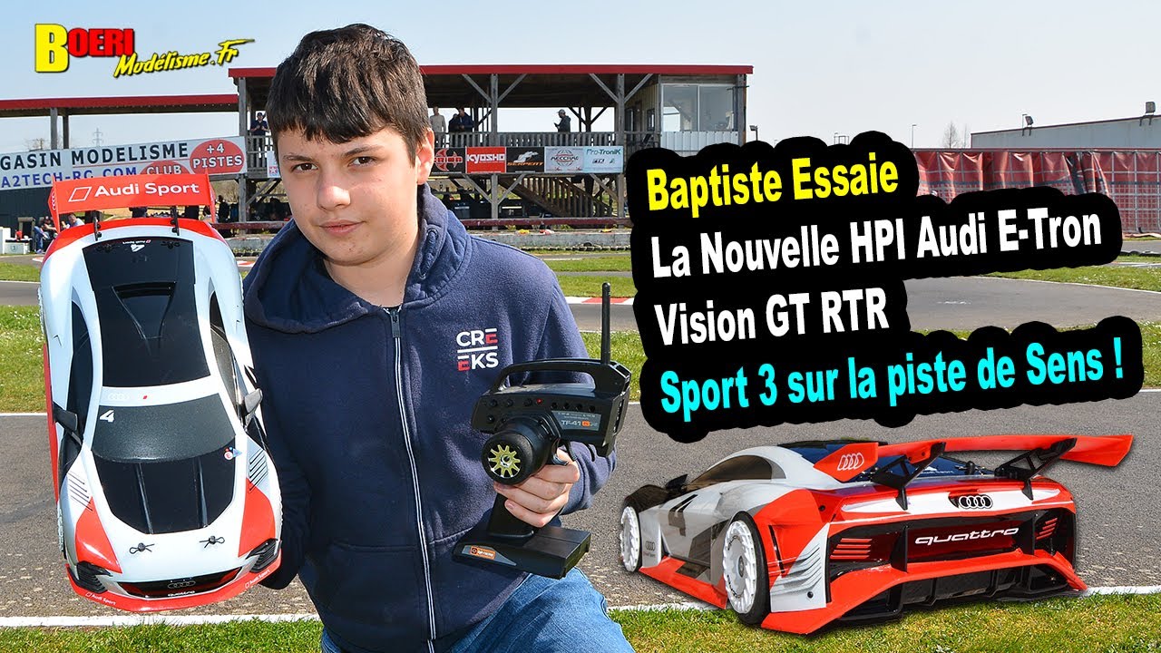 Essai] HPI Sport 3 Audi E-Tron Vision GT 160202 - Boeri Modélisme RC