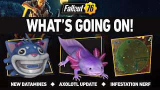 NEW Fallout 76 Datamines, Infestation Changes + Axolotl Has Updated!