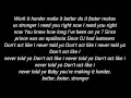 Kanye West Stronger [Lyrics]