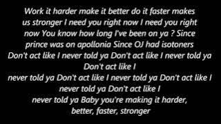 Kanye West Stronger [Lyrics]