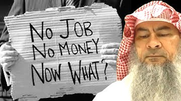 How to cope with low income & low provision, & no job (rizq, test & trials) assim al hakeem JAL