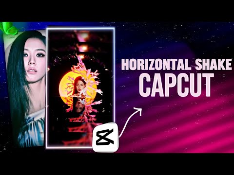 ✨Horizontal Blur Shake in capcut | Shake like AE in capcut ✨👍| CapCut Tutorial