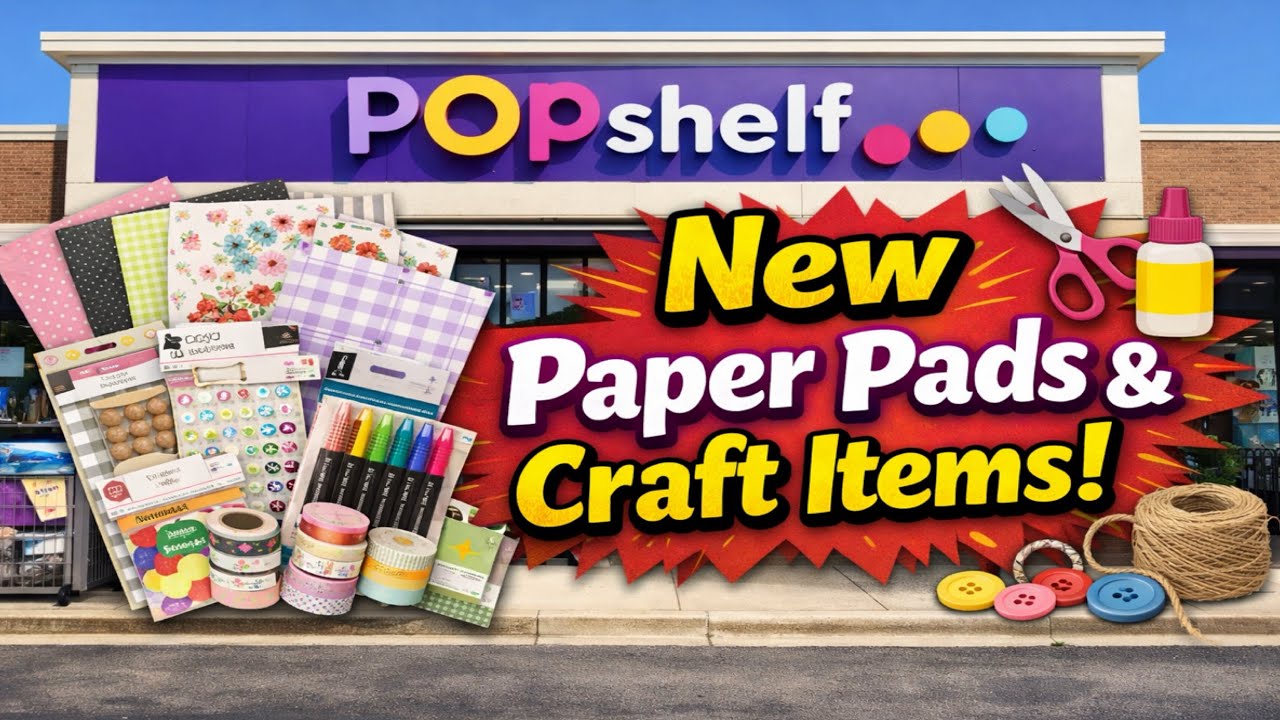 New Paper Pads at POpshelf! Craft haul Ft. Five Below Items Too! 