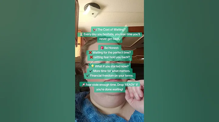 📢 The Cost of Waiting? ⏳ Every day you hesitate, you lose time you’ll never get back