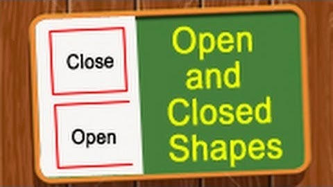 Mathematics Funbrain: Learn About Open and Closed Shapes