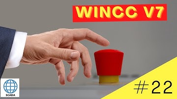 WinCC V7 Buttons explained. WinCC V7 tutorial #22