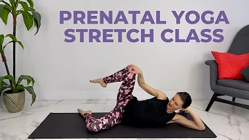 Prenatal Yoga Stretches (Pregnancy Stretches)