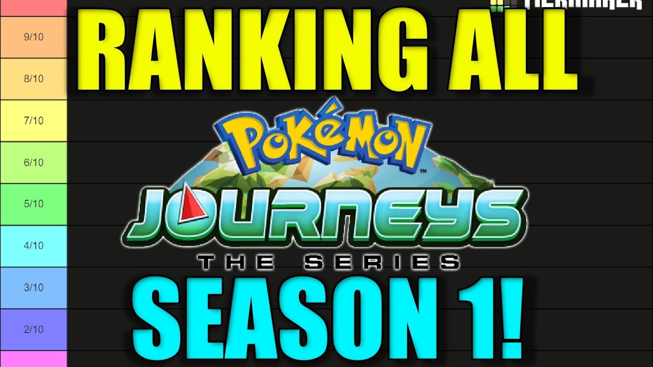 Ranking ALL Pokémon Journeys Episodes (1-49) Season 1! Pokémon Tier ...