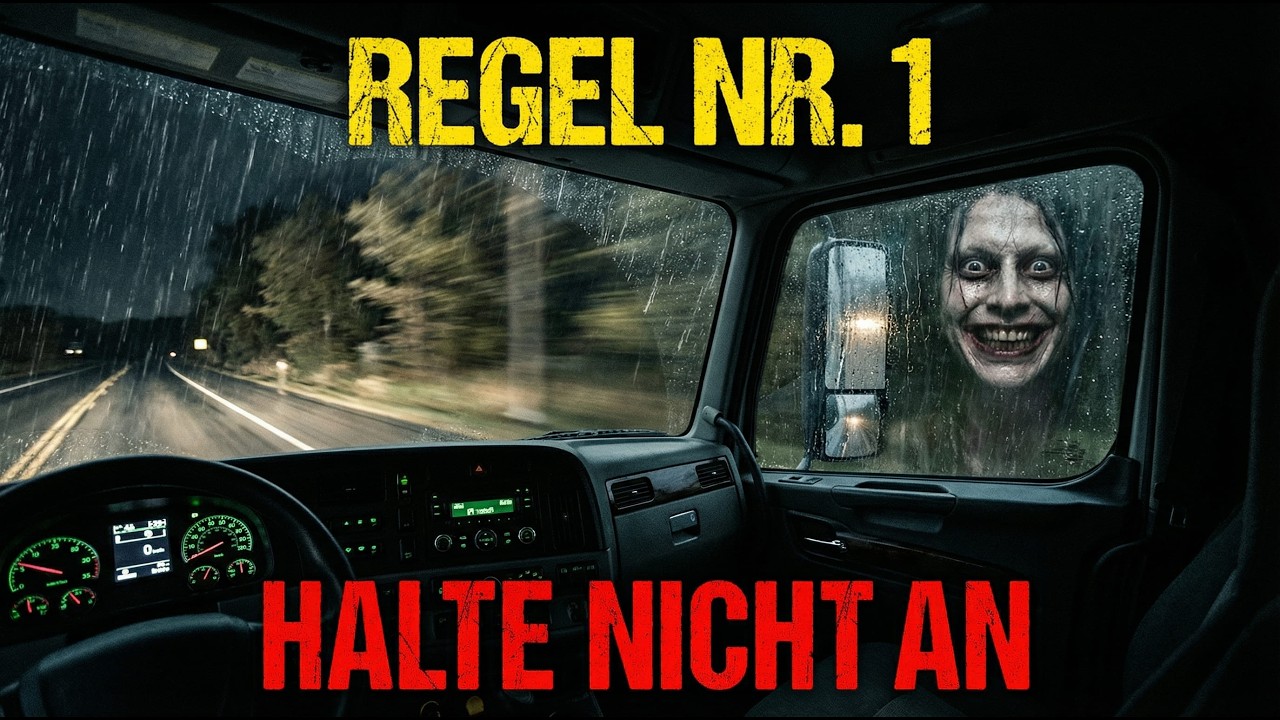 Ich bin LKW-Fahrer. REGEL NR. 1: SCHAU NICHT IN DEN SPIEGEL.