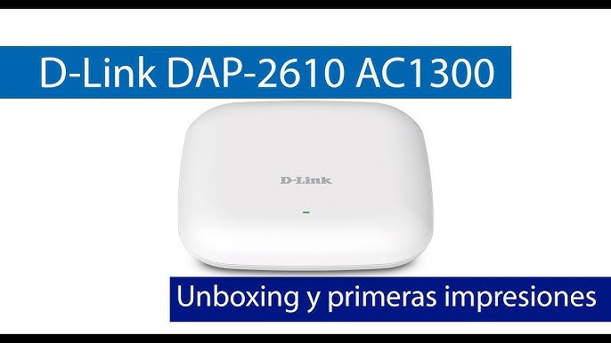 D-Link Unboxing YouTube PoE DualBand 2 Wave Point Wireless AC1300 (Thai) - Access DAP-2610