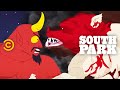 Manbearpig vs satan  south park