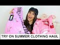 HUGE TRY ON HAUL SUMMER 2017 | MISSGUIDED & PRETTYLITTLETHING