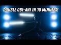 How to double obiani  lightsaber tutorial ahsokastyle