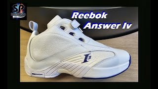 Reebok Answer Iv (White / Team Purple / White)