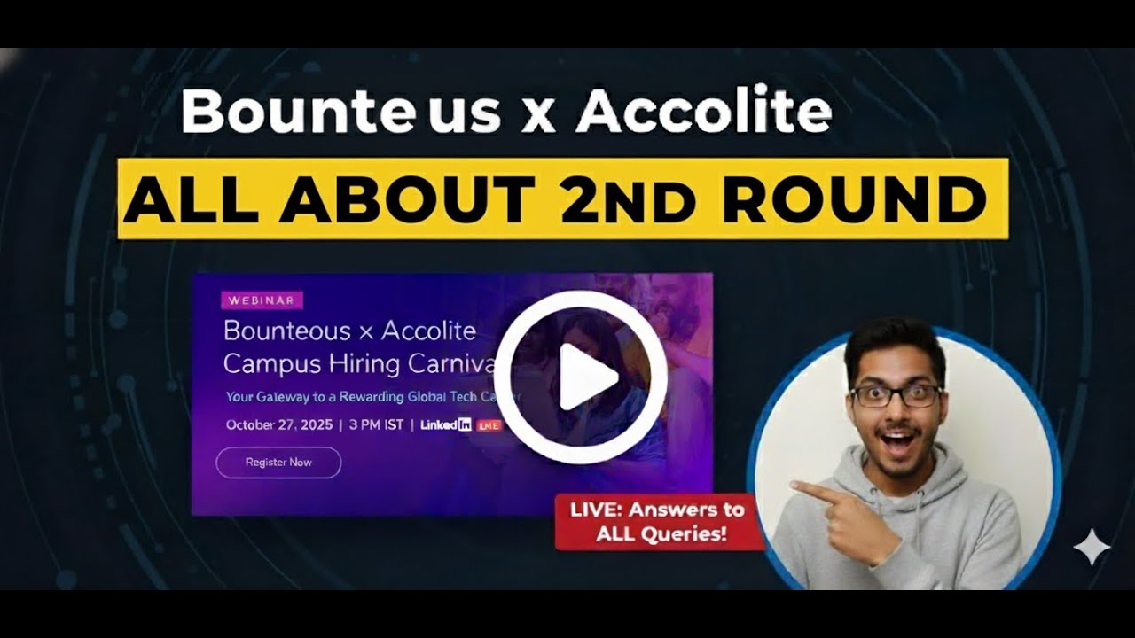 Bounteous × Accolite 2nd Round | Software Engineer & Data Engineer ...
