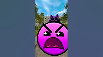 COMPARISON FIRE IN THE HOLE GEOMETRY DASH vs POPPY PLAYTIME SIZE