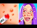 Total MAKEOVER with Beauty GADGETS! TikTok Hacks Made me POPULAR - ALL Girly Struggles by La La Life