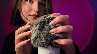Fluffy Mic Scratching w/ Mic Blowing (raindrops, no talking)