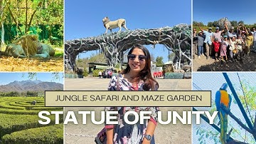 Statue of Unity - Jungle Safari | Maze Garden | Places to visit near Statue of Unity | Part 1
