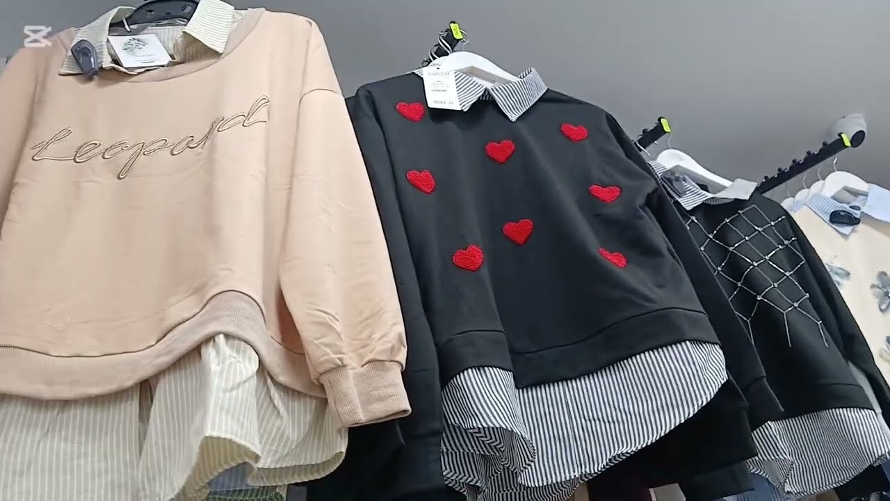 جديد في بوتيك بوزار ملابس العيد 2025 وتخفيضات في بعض الملابس سروال ب 150 وبودي ب 150 حاجه شابه🤗