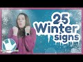 Winter ASL Signs Quiz