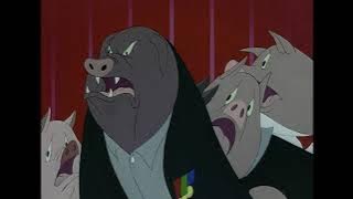 Animal Farm (1954) - Napoleon's Demise Scene