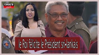 le Roi félicite le Président sri-lankais à l’occasion de la fête nationale de son pays