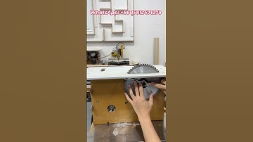 Perfect 45° Cuts Meet the Sliding Table Saw