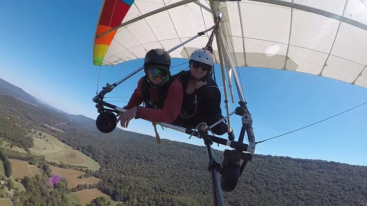 Julia Donohue Tandem Hang Gliding at LMFP