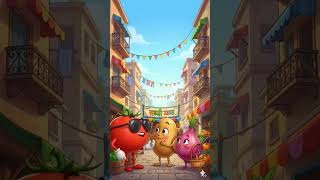 #ai #cartoon #ytshorts #vegetables #shorts