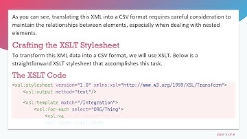 Convert Complex XML to CSV with Ease