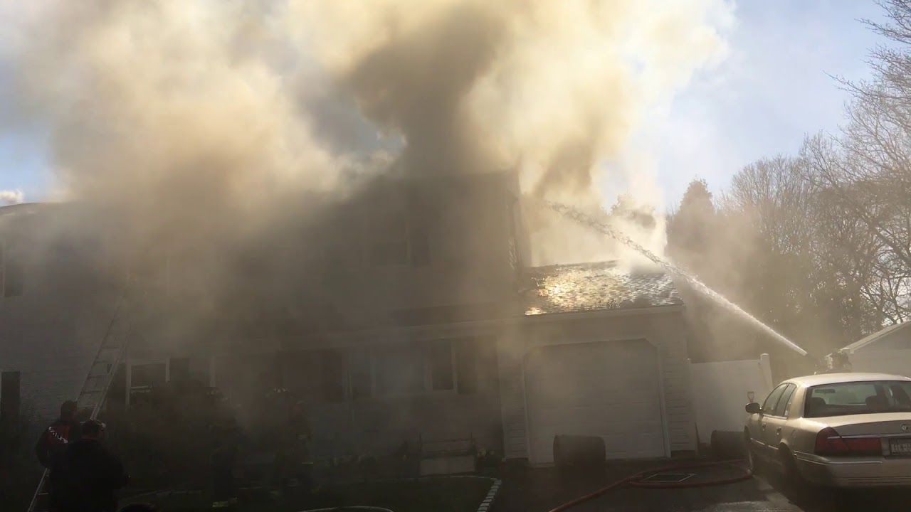 Mastic Beach (NY) working residential structure fire YouTube