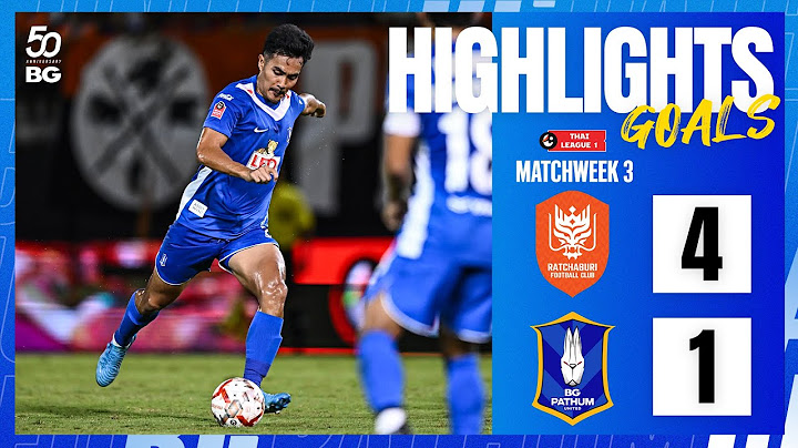 HIGHLIGHTS GOALS : RATCHABURI FC 4-1 BG PATHUM UNITED | THAI LEAGUE 2024/25 (MATCHWEEK 3)