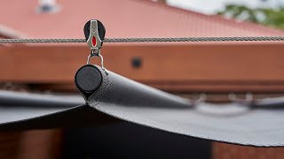 How to cool down your home in seconds, with a slide-wire retractable sunshade screenshot 5